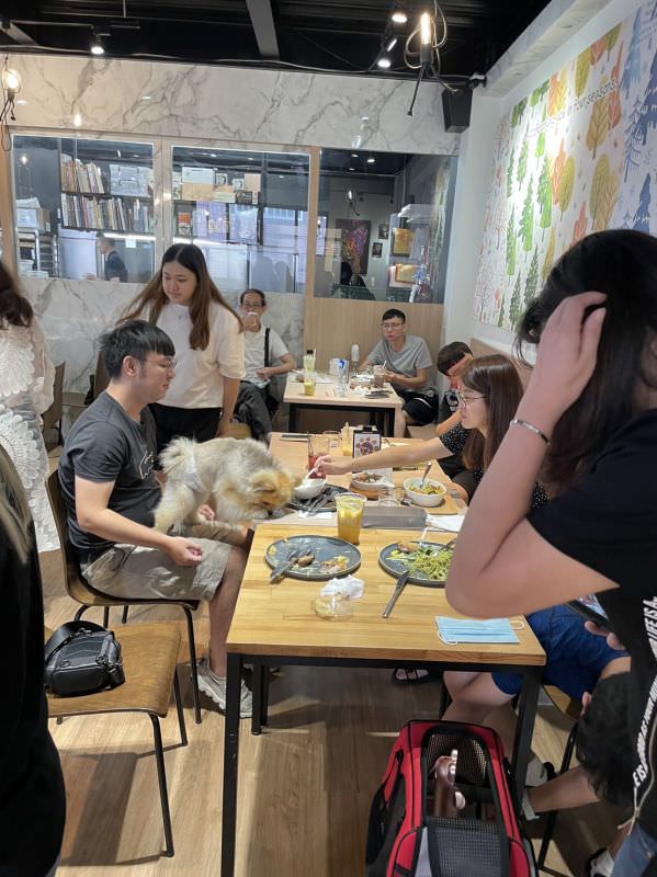 森林小徑大墩店對寵物超友善